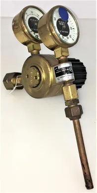 Liquid Air 151-1137 Brass Nitrogen Regulator (CGA 580)