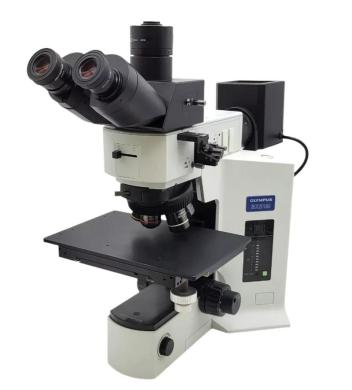 Olympus BX51M Metallurgical Microscope with Polarization and Brightfield/Darkfield Illumination-cover