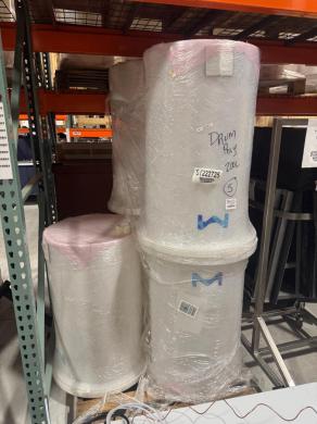 Millipore 200L Plastic Drum for Secure Laboratory Chemical Storage-cover