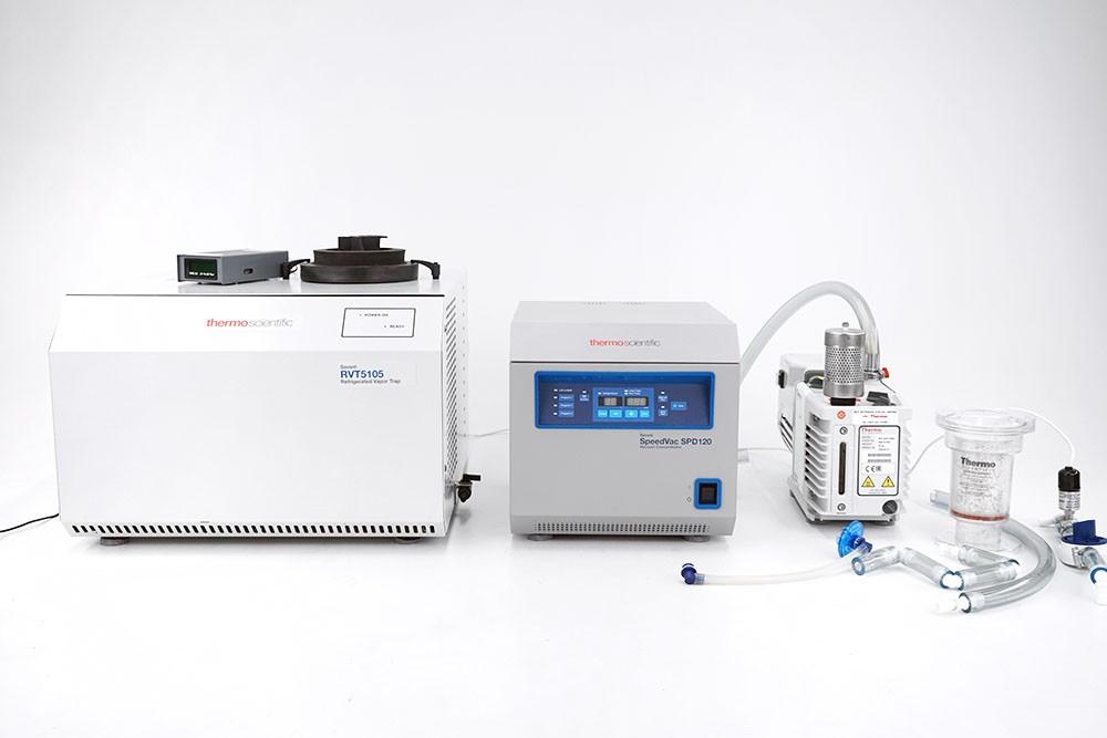 Thermo Scientific Savant RVT5105 SpeedVac SPD120 VB120 Concentrator with -105°C Cold Trap