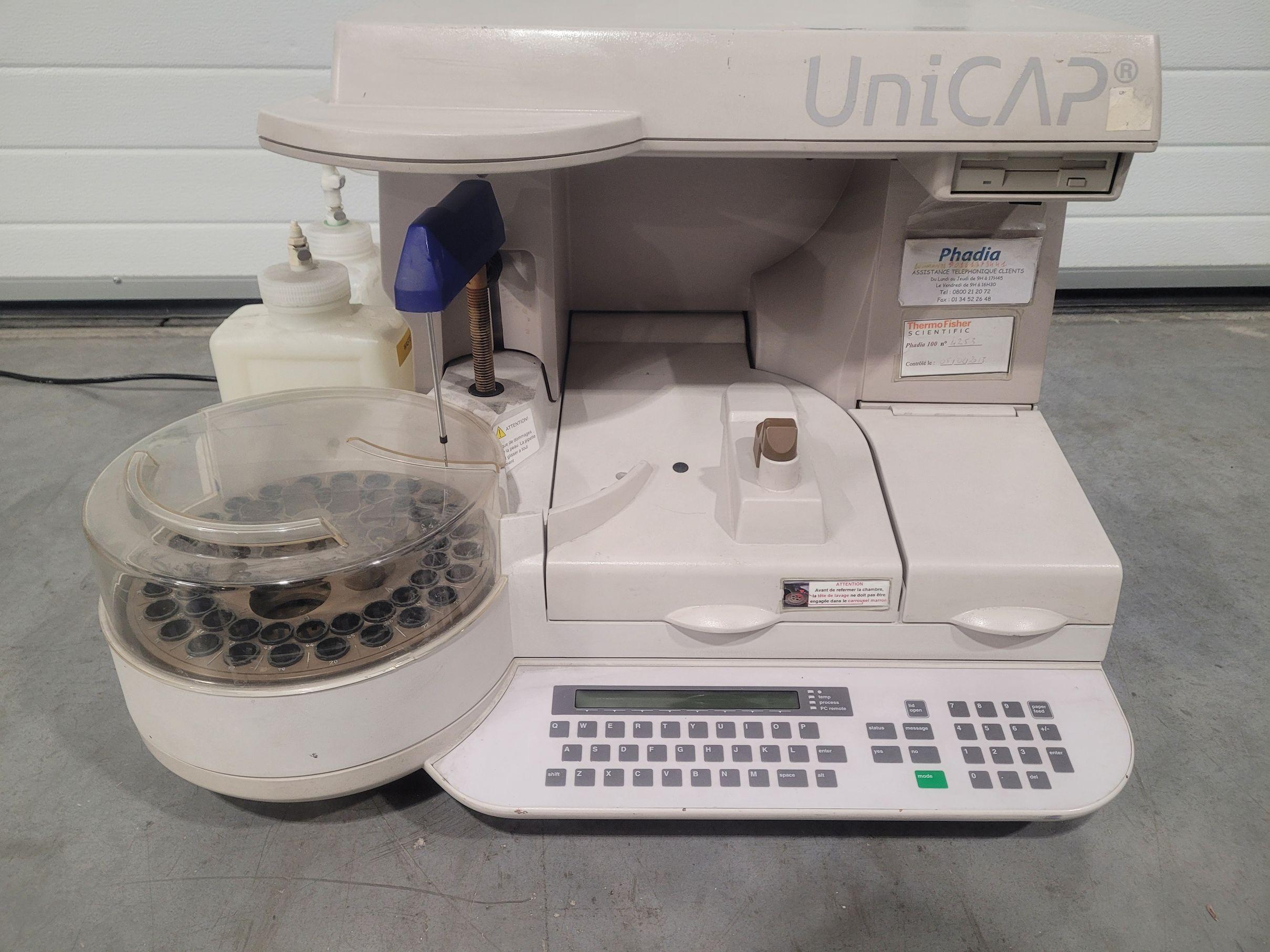 Pharmacia Diagnostics UNICAP 100 V1 Laboratory Analyzer for Parts