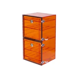 AMBER Acrylic Desiccator Cabinet for Moisture and Dust Protection, 4 of 5