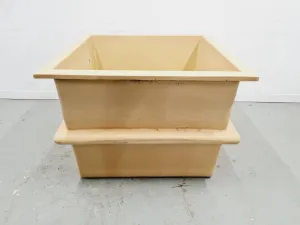 Large Beige Cubic Fibreglass Tank 605L for Laboratory Liquid Storage, 3 of 11