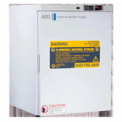 American Biotech Supply 5 Cu Ft Standard Undercounter Freestanding Flammable Storage Refrigerator ABT-FRP-04