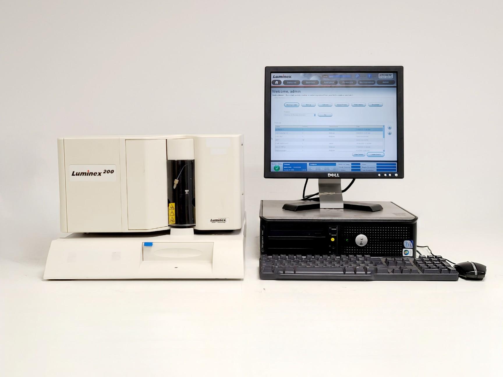 Luminex 200 Multiplex Immunoassay System with PC and Monitor