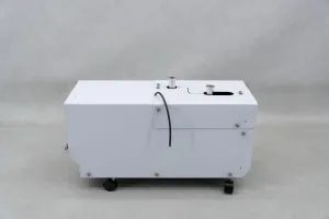 Edwards E1M18 Rotary Vacuum Pump with Agilent G3199B Quiet Cover and EMF10 Oil Mist Filter, 2 of 7