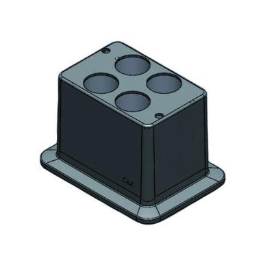 Scilogex Block for 50mL Tubes, 4 Holes-cover