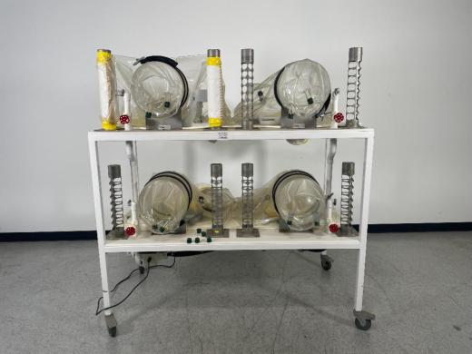 CBC Clean Quad Flexible Isolator with Multi-Port Glove Box and Filtration System-cover