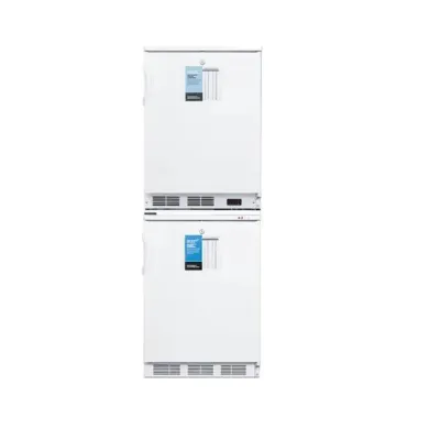 Accucold FF7LW-VT65MLSTACKPRO 24" Stackable Refrigerator-Freezer Combination