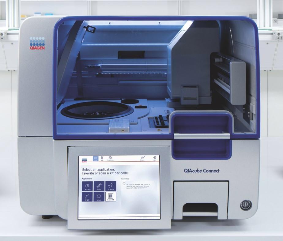 Qiagen QIAcube Connect Fully Automated DNA/RNA/Protein Purification System with Integrated Centrifuge and UV