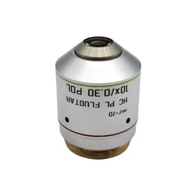 Leica HC PL Fluotar 10x Polarizing Microscope Objective 556503