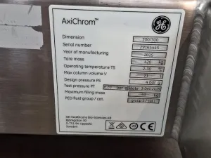 GE AxiChrom Master 300-1000 Control Tower + AxiChrom 300/300 Column, 8 of 10