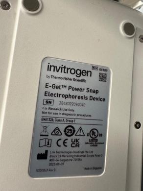 Invitrogen E-Gel Power Snap DNA Electrophoresis Device with Integrated Touchscreen-cover