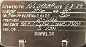 Supelcosil LC-Diol 58201 HPLC Column, 25 cm × 4.6 mm, 5 µm, 4 of 4
