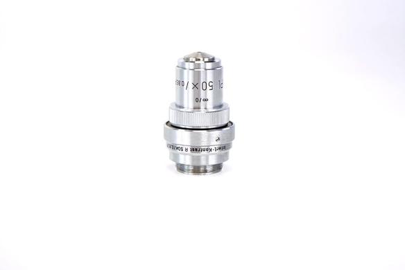 Leitz Wetzlar NPL 50x/0.85P Polarized Interference Contrast Microscope Objective-cover