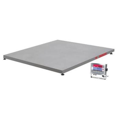 Stainless steel floor scale capacity 1,500 Kg VE Ohaus-cover