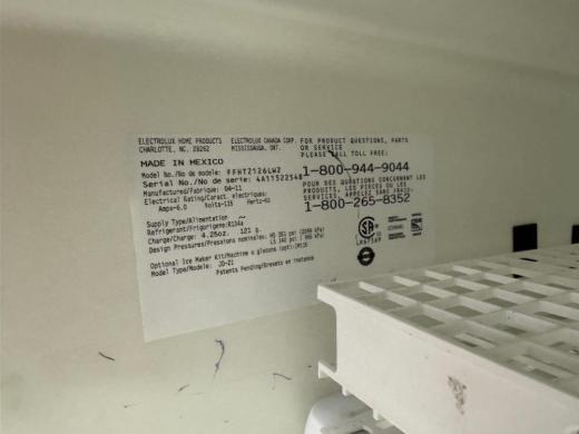 Frigidaire FFHT2126LW2 Laboratory Refrigerator/Freezer Combo for Clinical Sample Storage-cover