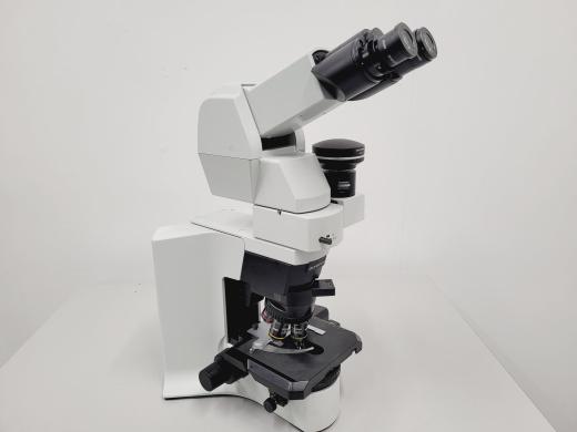 Olympus BX45TF Microscope Ww/ Camera Mount, Adapter & 5x Objective UPlan Apo Lab-cover