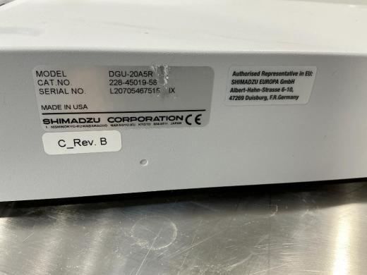 Shimadzu Prominence DGU-20A5R HPLC Solvent Degassing Unit-cover