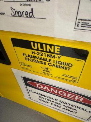 Uline Flammable Liquid Storage Cabinet for Safe Chemical Storage-cover