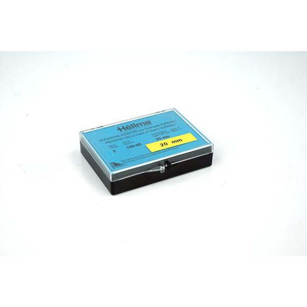 Macro Cuvette with Lid 100-QS 20mm