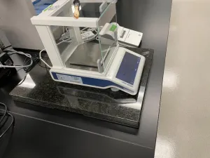 Mettler Toledo MS603TS/00 Analytical Balance with Granite Base and External Printer, 7 of 8