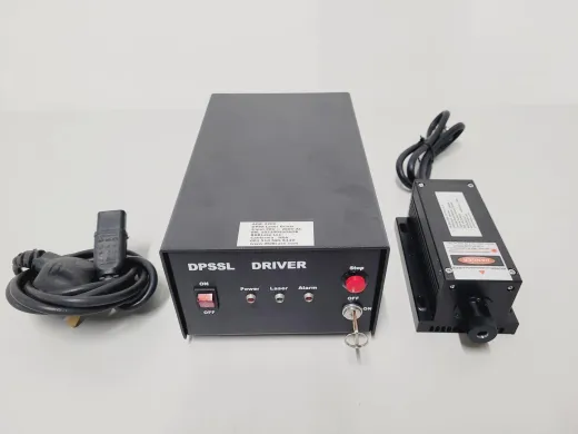 DPSSL Laser Driver AD-2200 & 593nm DPSS Laser Module