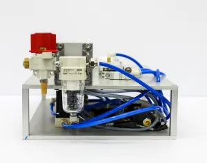 SMC MXS8-30P Precision Pneumatic Slide Table with Integrated Guides and Stroke Adjustment, 8 of 11