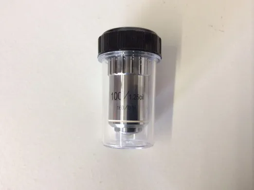 Fisher Scientific MP-OS100 100x/1.25 Oil Immersion Microscope Objective Lens 160/0.17