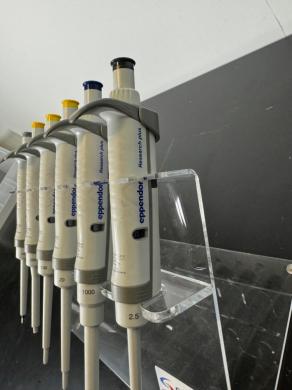 Eppendorf Research plus Single-Channel Adjustable Pipettes Set of 6-cover