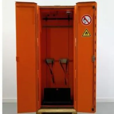 DUPA Supreme L Fire-Resistant Gas Cylinder Safety Cabinet for Laboratory Use