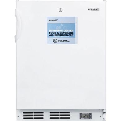 Accucold FF6LWBI7NZADA 5.5 Cu.Ft. ADA-Compliant Undercounter Laboratory Refrigerator with Digital Temperature Display-cover
