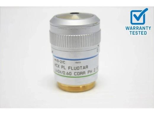 Leica HCX PL FLUOTAR L 40x/0.60 CORR PH2 XT Microscope Objective Lens-cover