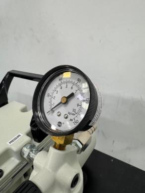 Welch Model 2534B-01 Laboratory Diaphragm Vacuum Pump with Dual Gauges-cover