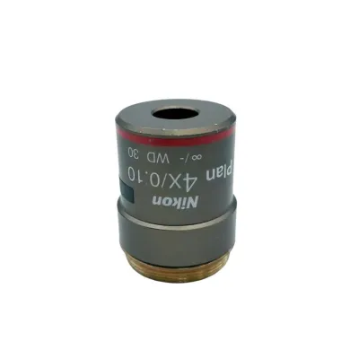 Nikon Plan 4x Microscope Objective for Eclipse Series
