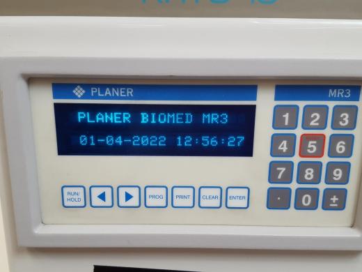 PLANER KRYO 10 Series III BIOMED MR3 K10-22 Freezer Control Unit Lab-cover