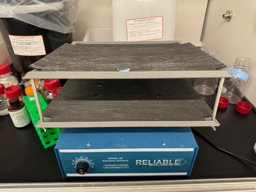 Reliable Scientific Model 55 Benchtop Rocking Shaker for Laboratory Mixing-cover