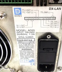 Dionex BioLC AD25 Dual-Beam Variable Wavelength Absorbance Detector with DX-LAN Interface, 6 of 6