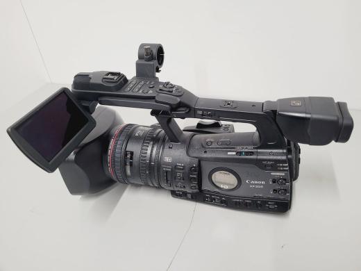 Canon Model XF305 HD Video Camera Camcorder with Charger - Power Adapter-cover