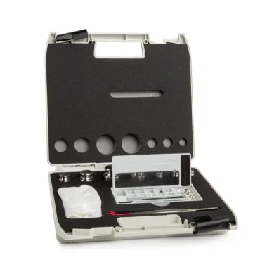Radwag F2 Mass Standard - Knob Weights With Adjustment Chamber, Set (1 mg - 100 g), Plastic Box