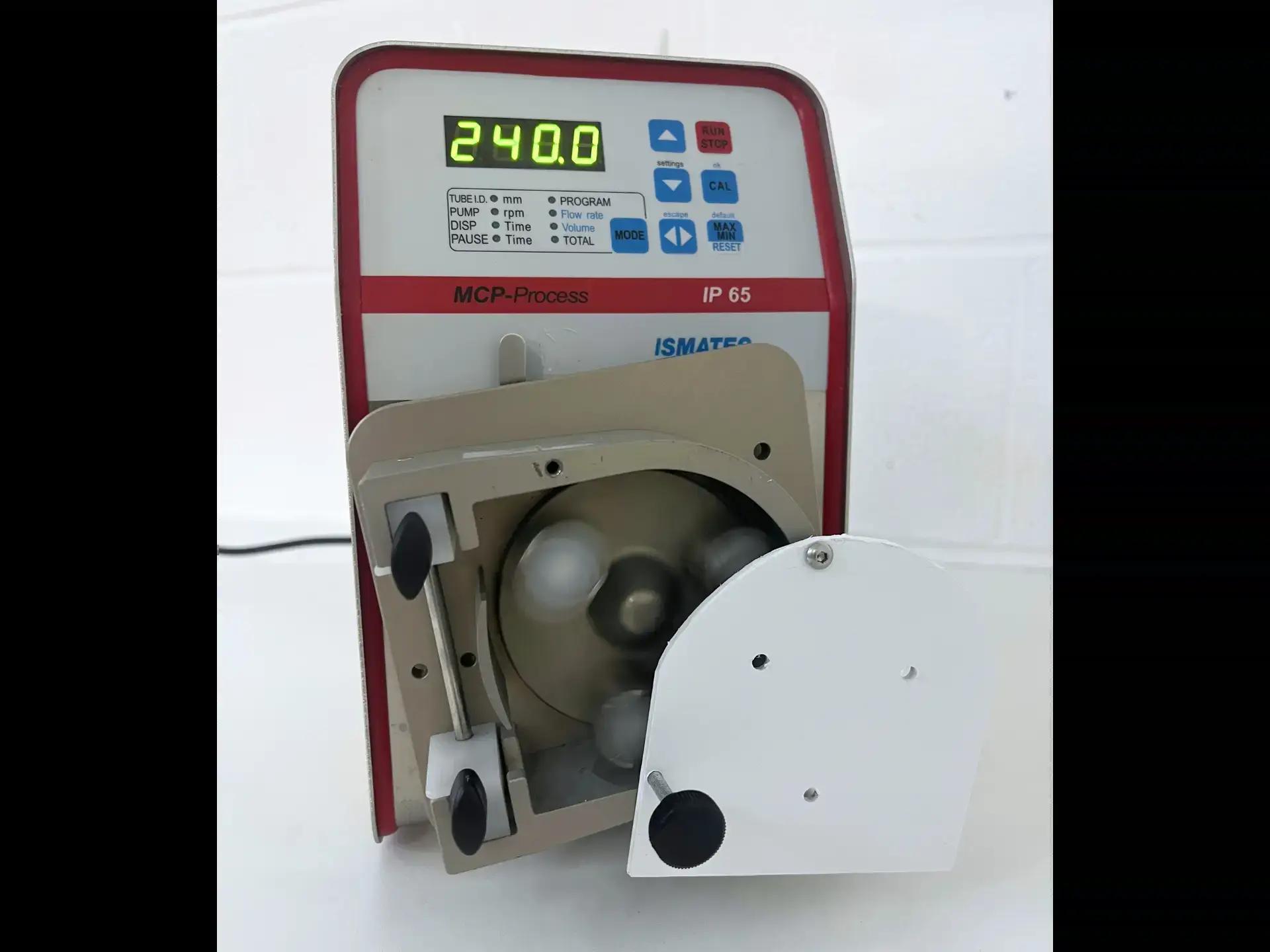 Ismatec MCP Process ISM915A Peristaltic Pump with ISM791A Stainless Steel Pump Head