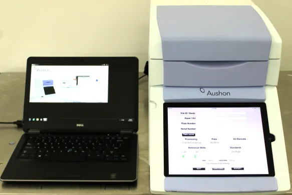 Aushon ASP-2010 CiraScan Fluorescence Imaging System for Protein and Biomarker Analysis
