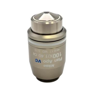 Nikon Plan Apo VC 100x Oil Immersion Microscope Objective ∞/0.17 DIC N2-cover