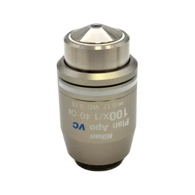 Nikon Plan Apo VC 100x Oil Immersion Microscope Objective ∞/0.17 DIC N2