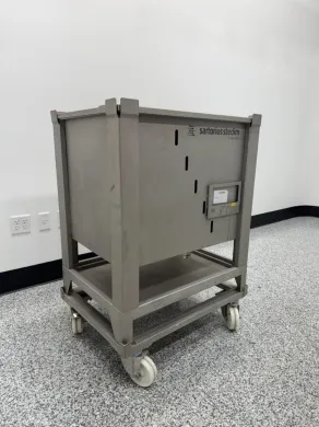 Sartorius Stedim Palletank 200L Stainless Steel Mobile Storage Container