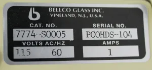 Bellco 7774-S0005 Overhead Stirrer with Brushless Motor, 5-150 RPM, 115V, 5 of 12