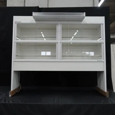 Shimadzu B1-W12 Chemical Reagent Cabinet with Glass Shelves, 118×30×99 cm