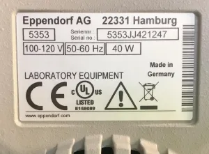 Eppendorf MixMate 5353 Benchtop Microplate and Tube Mixer with Touch Vortexing, 9 of 11