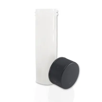 Benchmark IPD9600-4PE 4ml polyethylene vial with lined cap, bag of 240, for use with 3/8" SS grinding ball