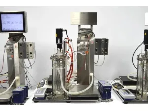 Infors HT Labfors 5 Triple-Station Benchtop Bioreactor System with 3.6 L Jacketed Vessels, 16 of 61